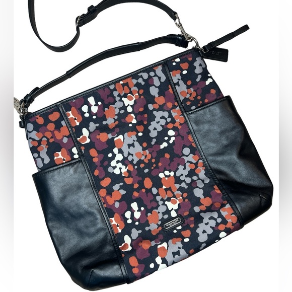NEW Coach Park Splatter Print Hobo Bag - Picture 4 of 10